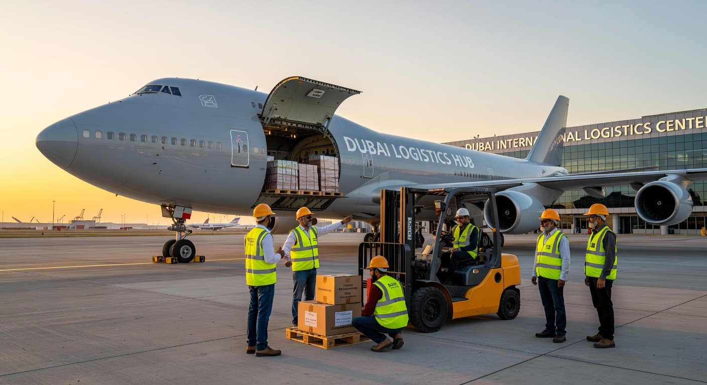 Medical supplies are stuck in Dubai, as clinics around the world face shortages